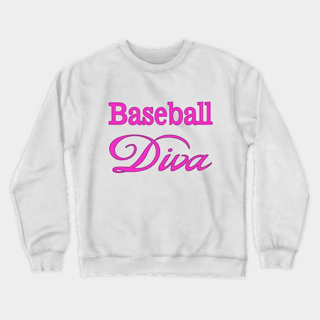 Baseball Diva Crewneck Sweatshirt by Naves